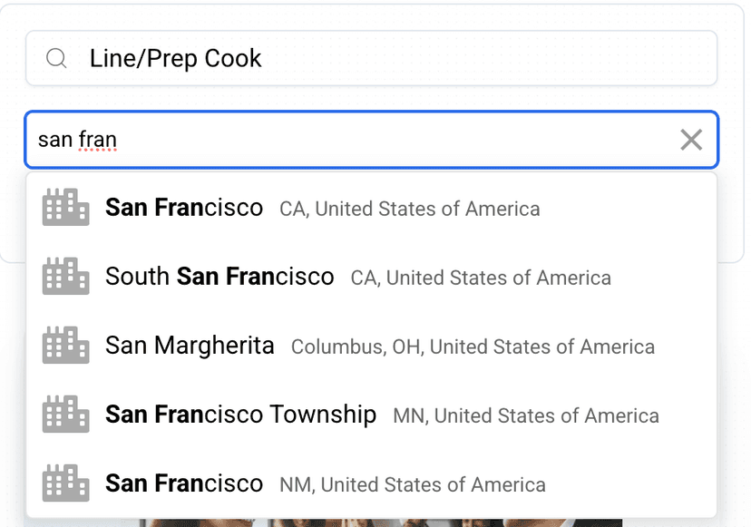 Search by Location